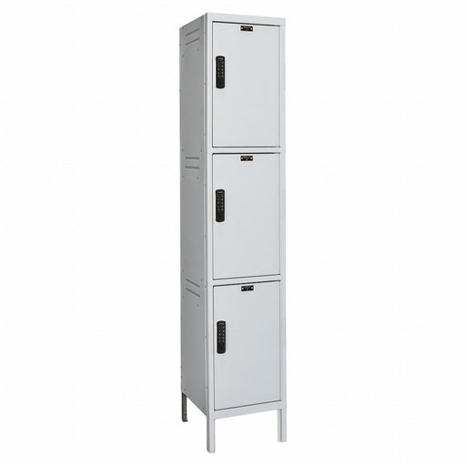 Locker 4x1Lckrs Lt Gry 78 x15 x18 