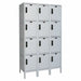 Locker 4x3Lckrs Lt Gry 78 x54 x18 