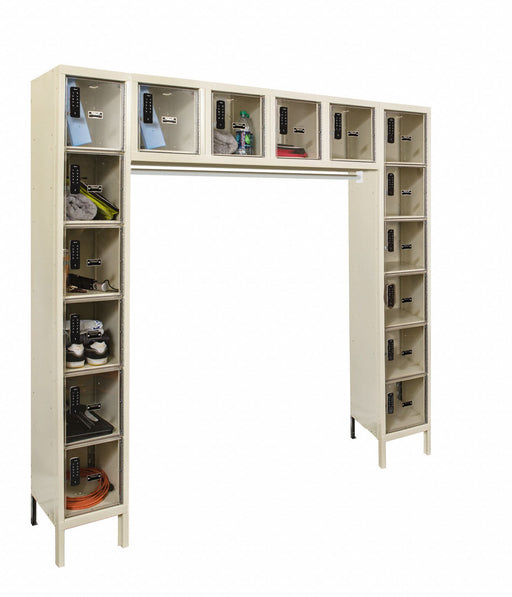 Bx Lckr 6x6Lckr Tan 78 x72 x18 UnAssm