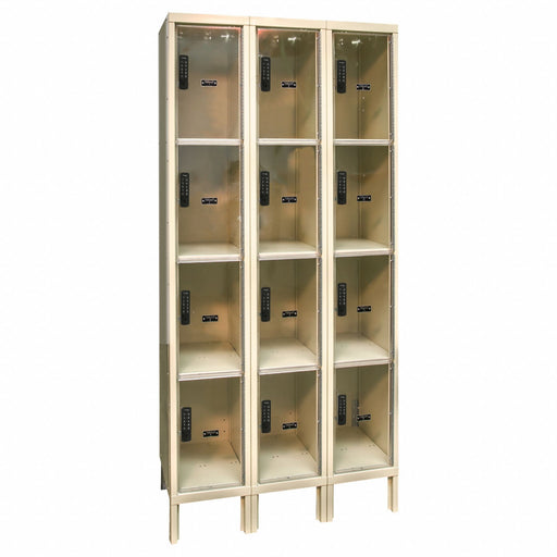 Bx Lckr 4x3Lckr Tan 78 x36 x12 UnAssm
