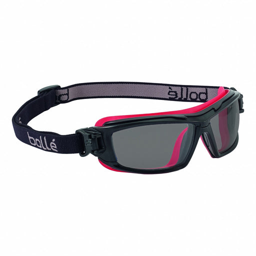 Safety Glasses Smoke Lens Wraparound