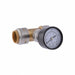 Pressure Gauge Tee 3 2/5 in L