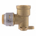 Elbow Brass Push-Fit1/2in FNPT3/4in