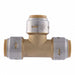 Tee Brass Push-Fit 3/4  3/4  3/4 