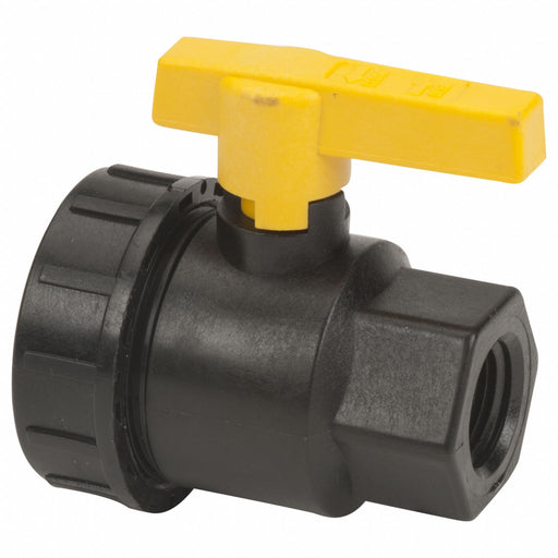 Manual 2-Way Ball Valve NPT Polypro