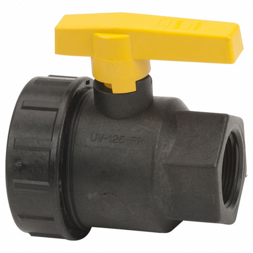 Manual 2-Way Ball Valve NPT Polypro