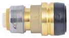 Strt Brass Push-Fit11/4 Push-Fit1 