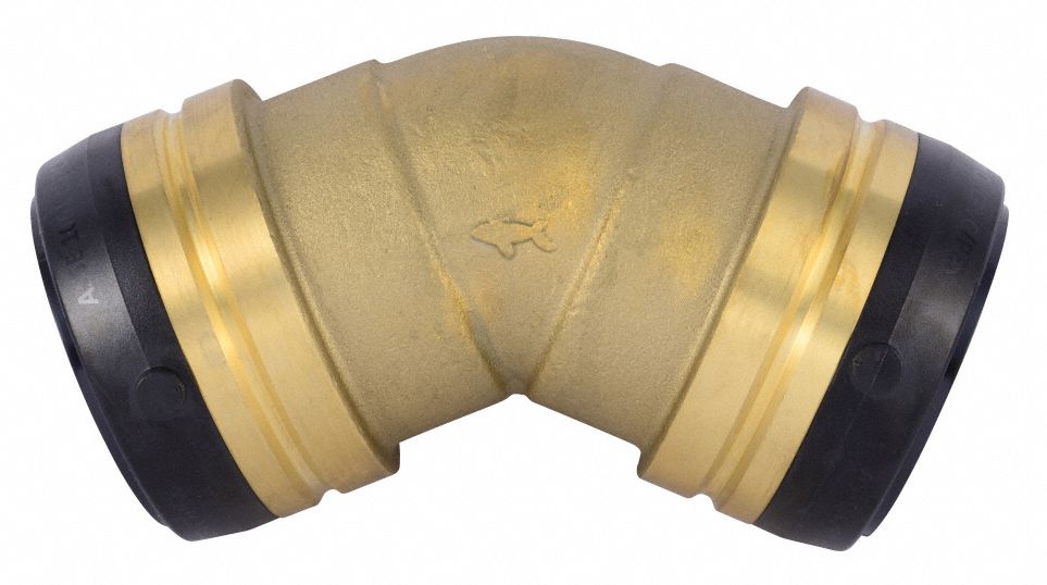 Elbow Brass Push-Fit2in Push-Fit2in