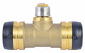 Tee Brass Push-Fit11/4 1/2 11/4 