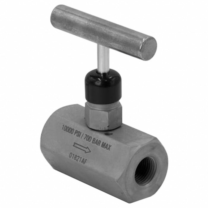 Needle Valve 4 gpm 10 000 psi Steel