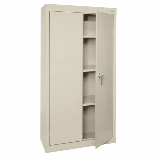 K8390 Shelving Cabinet Putty Cap. 150 lb Keyed