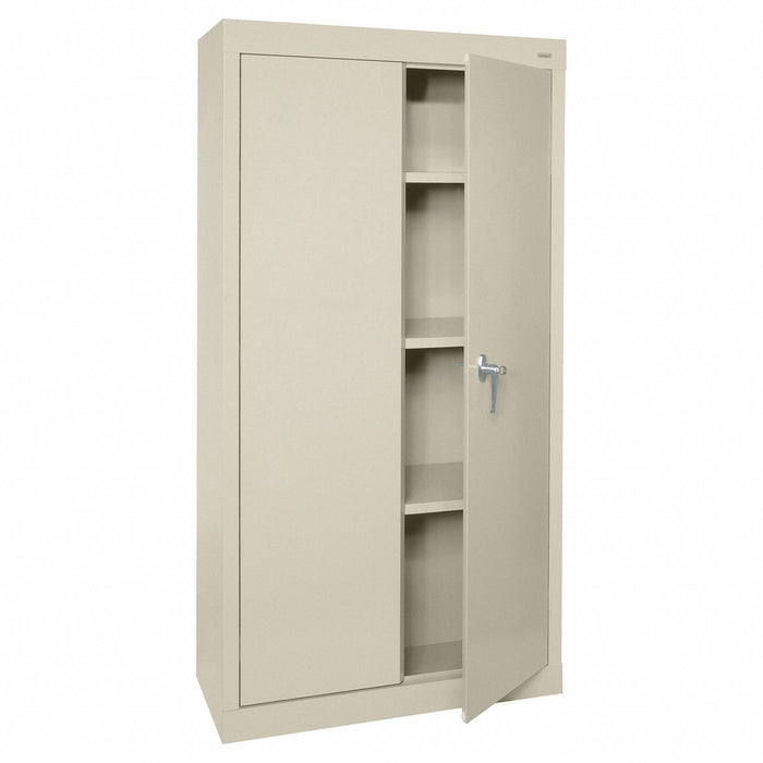 K8390 Shelving Cabinet Putty Cap. 150 lb Keyed