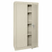 K8390 Shelving Cabinet Putty Cap. 150 lb Keyed