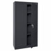 K8390 Shelving Cabinet Black Cap. 150 lb Keyed