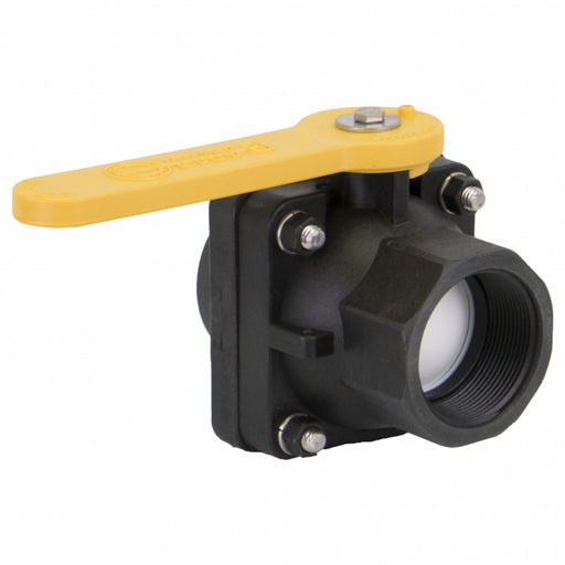 Manual 2-Way Ball Valve NPT Polypro