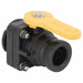 Manual 2-Way Ball Valve Flange Polypro
