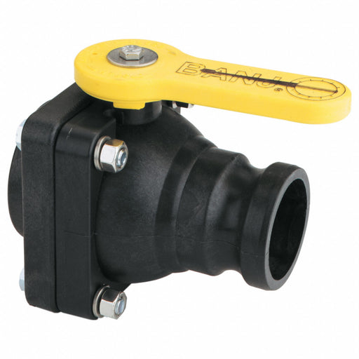 Manual 2-Way Ball Valve NPT Polypro