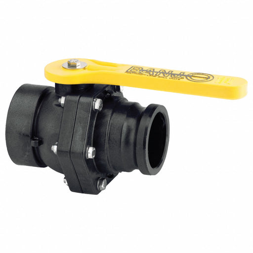 Manual 2-Way Ball Valve NPT Polypro