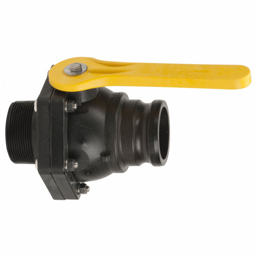 Manual 2-Way Ball Valve NPT Polypro