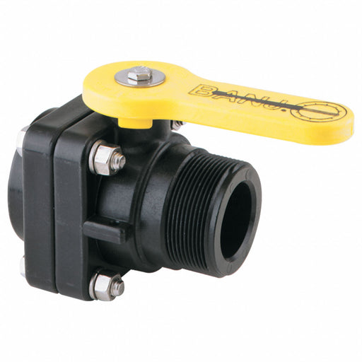 Manual 2-Way Ball Valve NPT Polypro