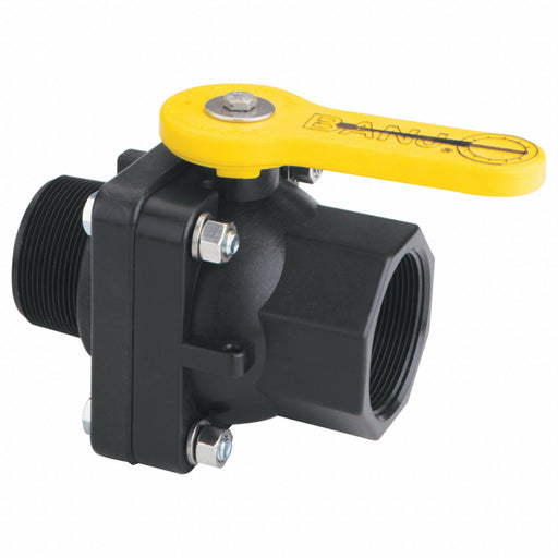 Manual 2-Way Ball Valve NPT Polypro