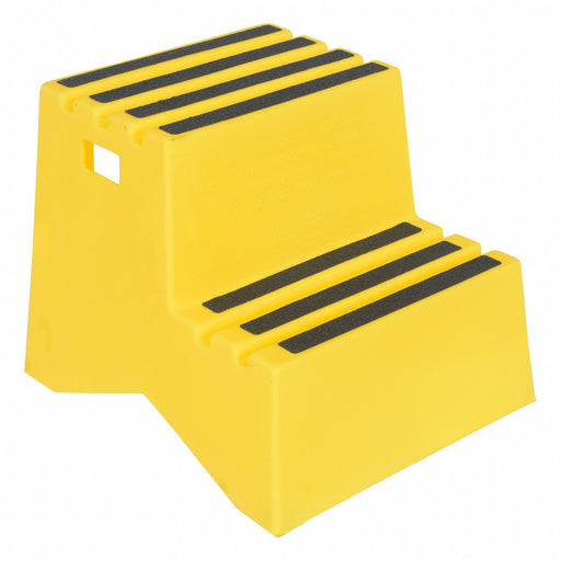 Polyethylene Step Stool Yellow 2 Step
