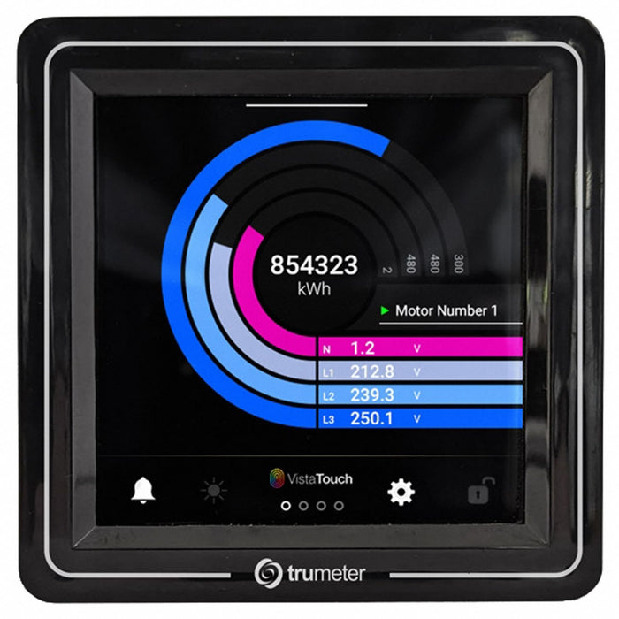 Touch Screen Power Meter 250 NEMA Rating