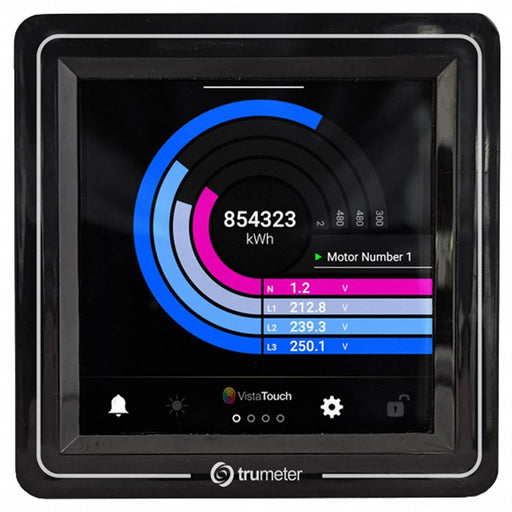 Touch Screen Power Meter 250 NEMA Rating