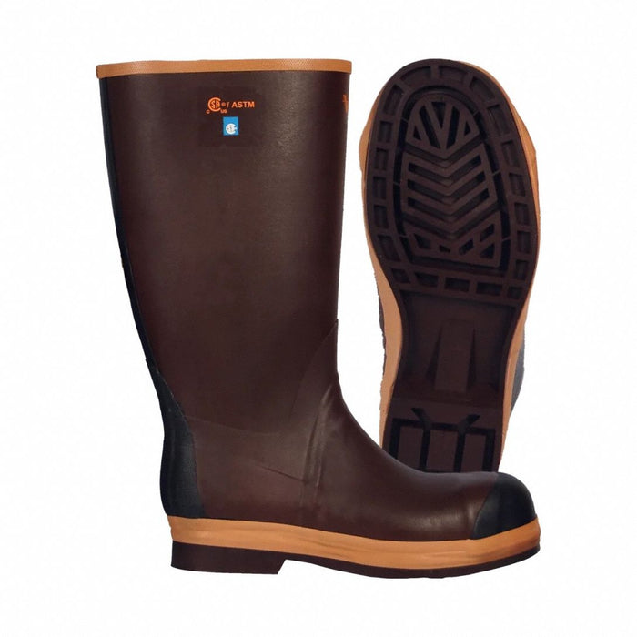 H2343 Rubber Boot Unisex 5 Knee Brown PR