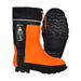 Water Jet Boots Mid-Calf Rubber 10D PR