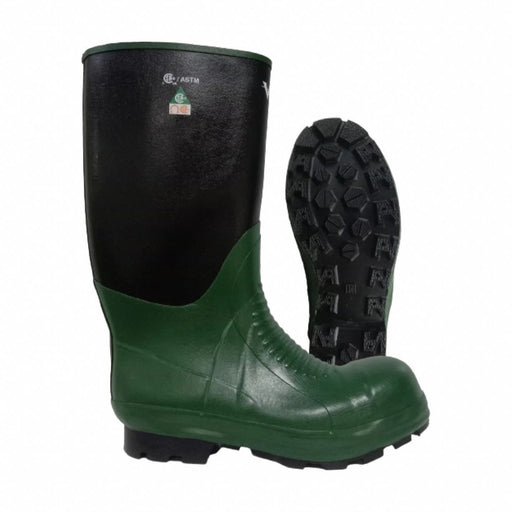 G3077 Rubber Boot Unisex 7 Knee Black PR