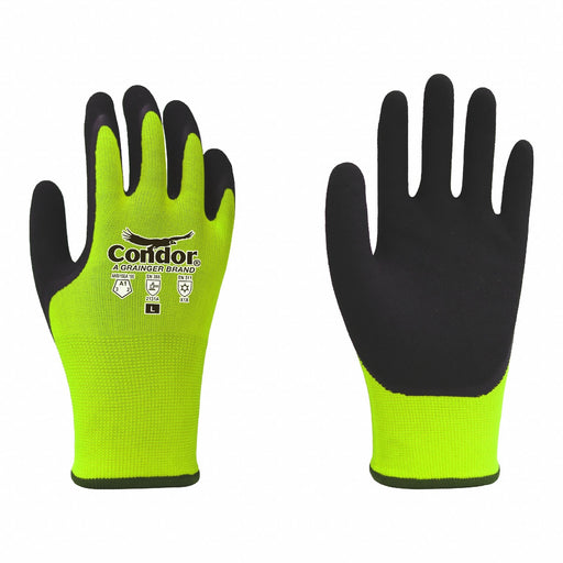 Coated Gloves S Yellow PR