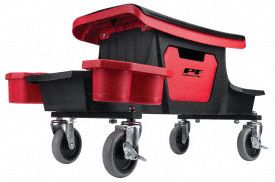 Rolling Storage Garage Seat