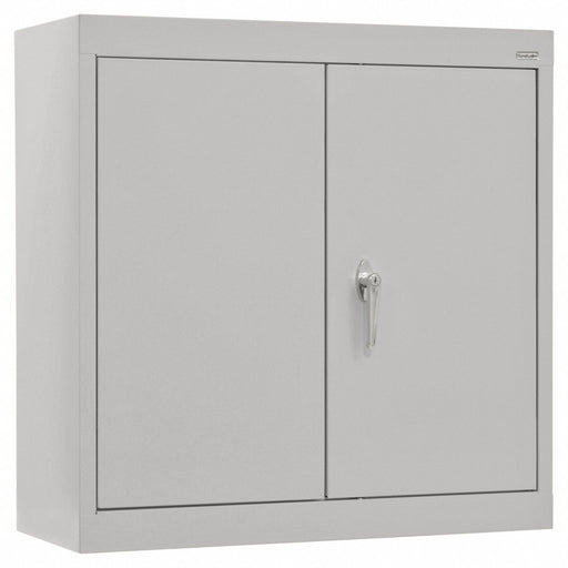 Wall Cabinet Gray Cap. 200 lb Keyed