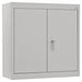Wall Cabinet Gray Cap. 200 lb Keyed