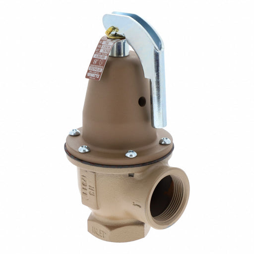 Boiler Pressure Relief Valve Iron 75 psi