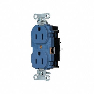 Receptacle 1/2 hp 125V AC NEMA 5-15R