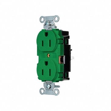 Receptacle 1/2 hp 125V AC NEMA 5-15R
