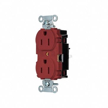 Receptacle 1/2 hp 125V AC NEMA 5-15R