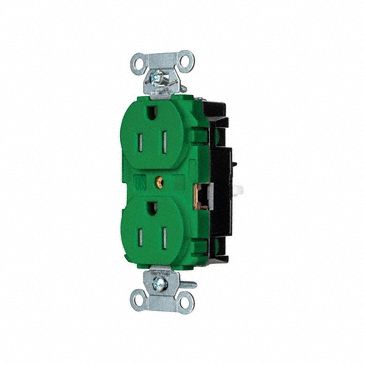 Receptacle 1/2 hp 125V AC NEMA 5-15R