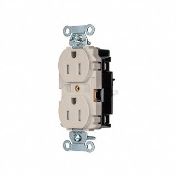 Receptacle 1/2 hp 125V AC NEMA 5-15R