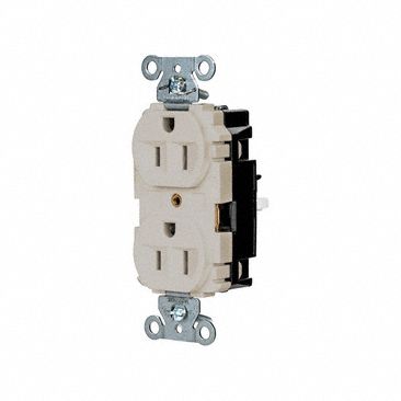 Receptacle 1/2 hp 125V AC NEMA 5-15R