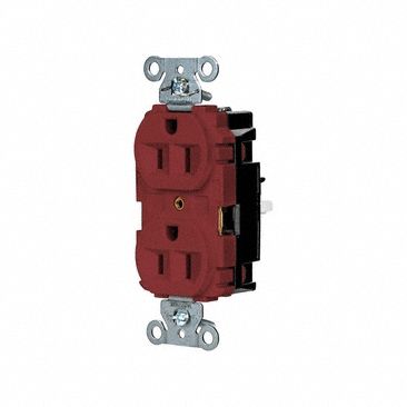 Receptacle 1/2 hp 125V AC NEMA 5-15R