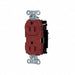 Receptacle 1/2 hp 125V AC NEMA 5-15R