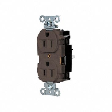 Receptacle 1/2 hp 125V AC NEMA 5-15R