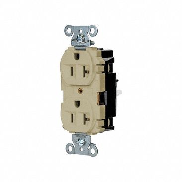 Receptacle 1 hp 125V AC NEMA 5-20R