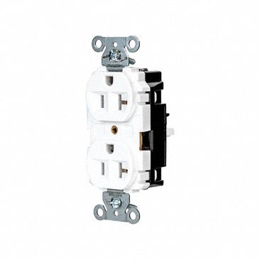 Receptacle 1 hp 125V AC NEMA 5-20R