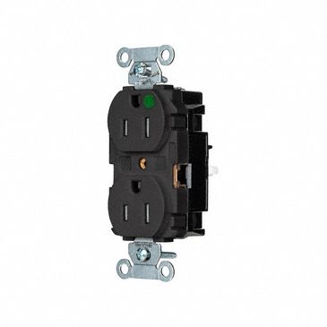 Receptacle 1/2 hp 125V AC NEMA 5-15R
