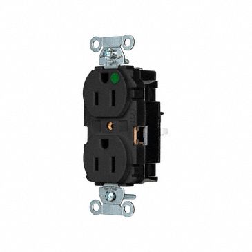 Receptacle 1/2 hp 125V AC NEMA 5-15R