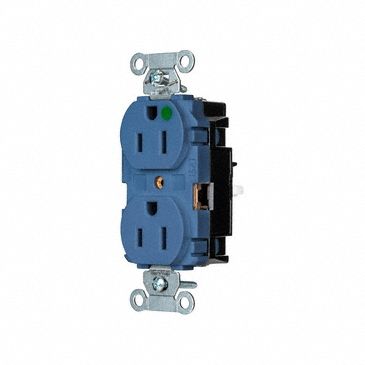 Receptacle 1/2 hp 125V AC NEMA 5-15R